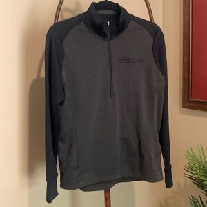 NIKE Black Half Zip Pullover